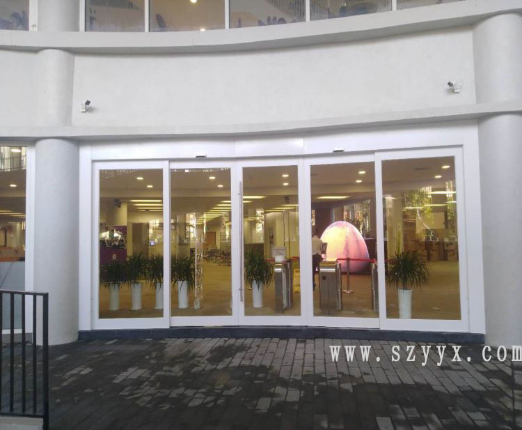 有框玻璃平移自動感應門 有框玻璃平移自動感應門