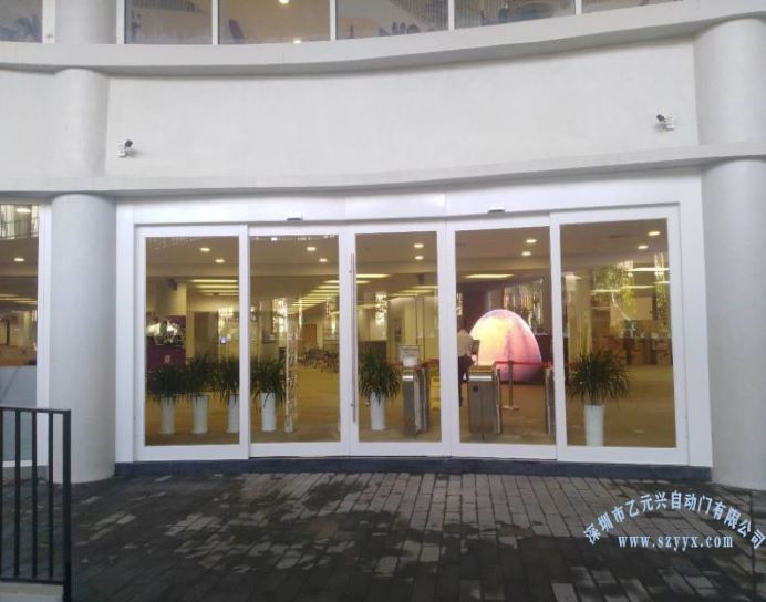 帶框玻璃自動感應門 帶框玻璃自動感應門